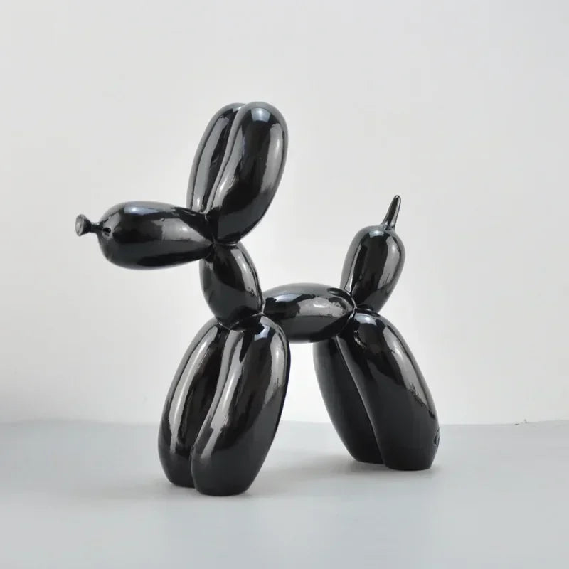 Hjemix | Nordisk Ballonghund Skulptur Harpiks Dyreskulptur Kunst Skulpturer og Figurer Håndverk Hjem Innredning Rom Desktop Tilbehør
