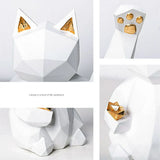 Hjemix | Nordisk Stil Geometrisk Lykke Katt