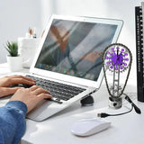 Hjemix | Urkedje med bevegelse - Stille roterende bordklokke