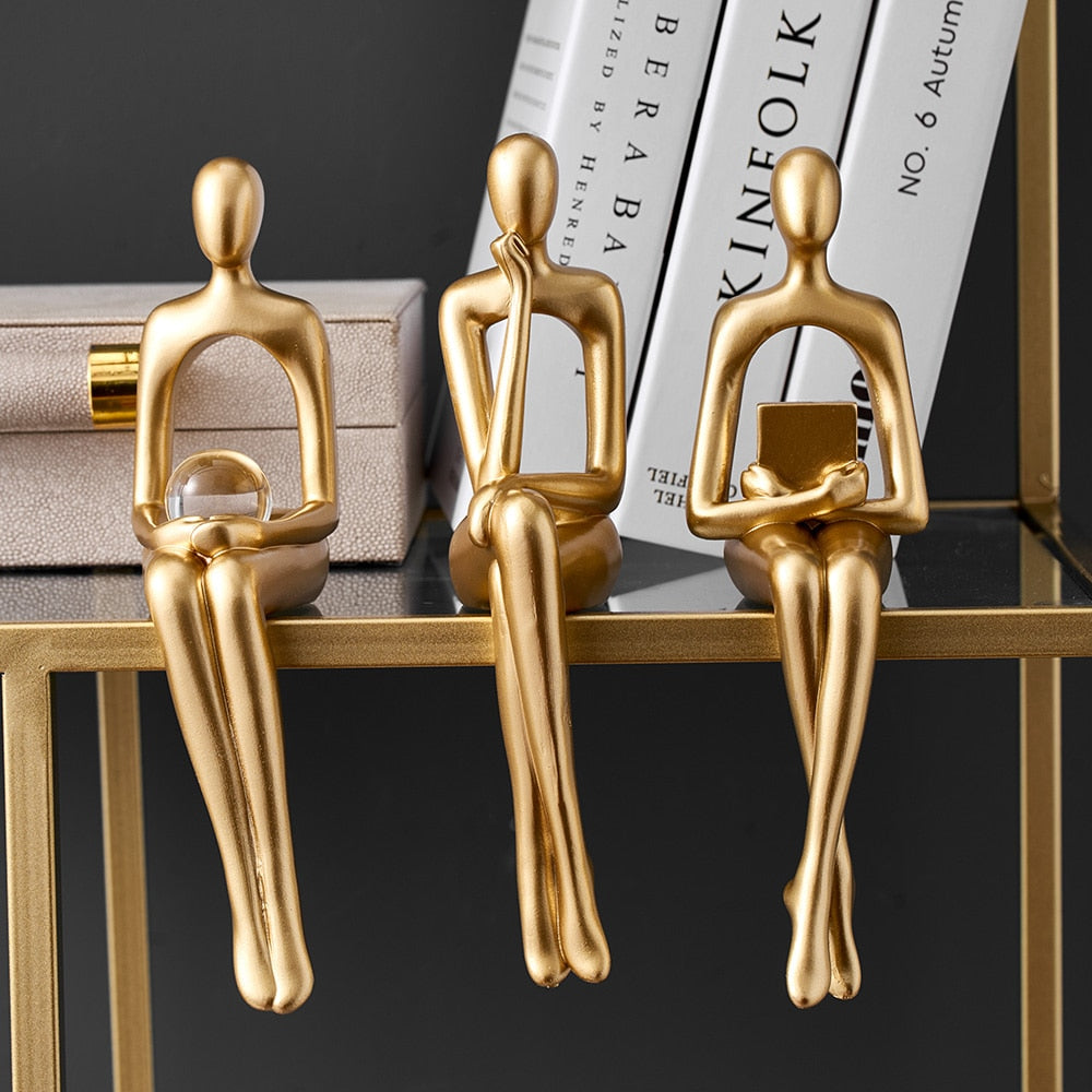Hjemix | Moderne Figurer Abstrakt Hjem Deko Skulptur