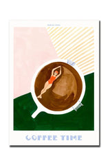 Hjemix | God Morgen Kaffe Lerret Plakat
