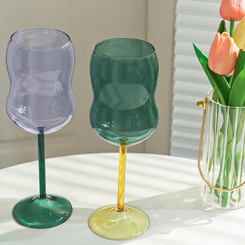 Hjemix | 2-farget Chubby vinglass