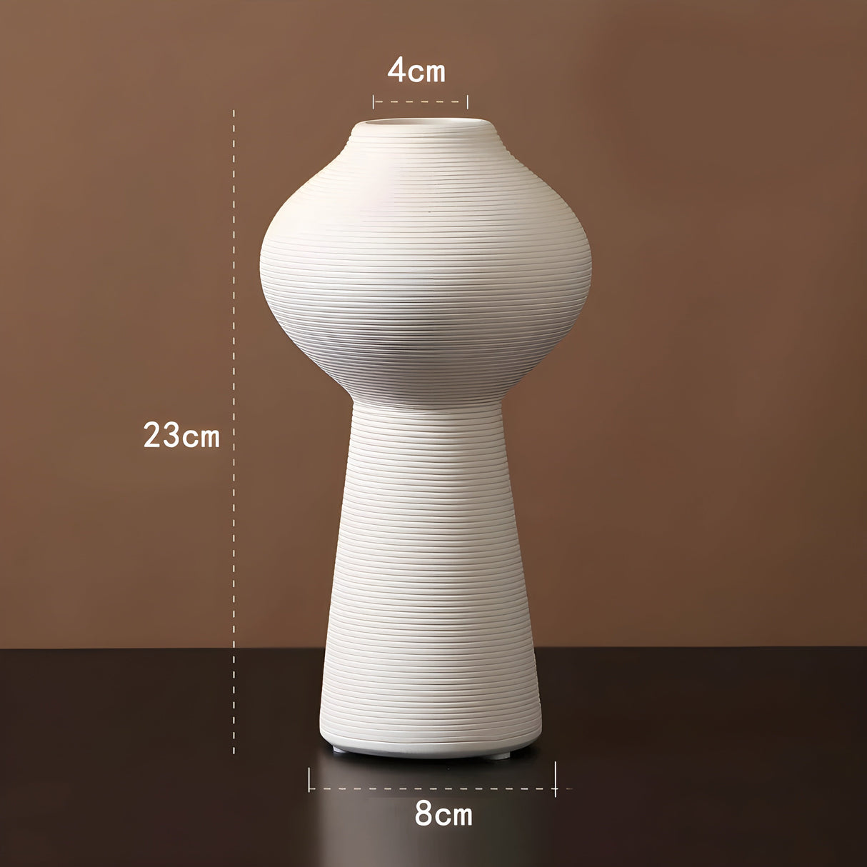 Hjemix | Minimalistisk Håndlaget Keramisk Zen Vase