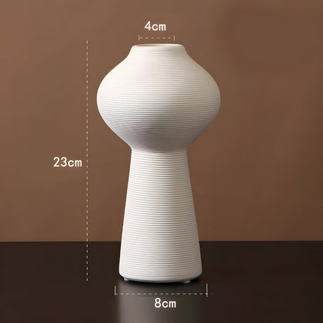 Hjemix | Minimalistisk Håndlaget Keramisk Zen Vase