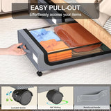 Hjemix | Under-seng lagrings stable rullende boks organisasjon