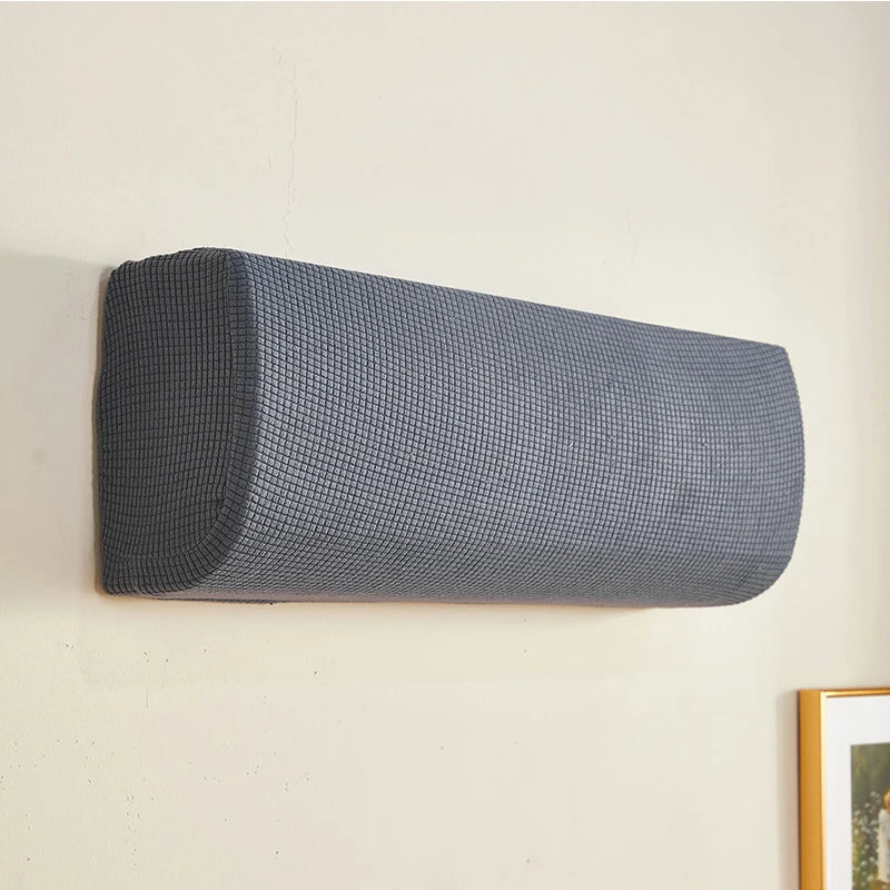 Hjemix | Polar Fleece Klimaanlegg dekning: Veggmontert anti-støv beskyttelse, lett å rengjøre polyester AC dekning for husholdningsbruk