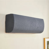 Hjemix | Polar Fleece Klimaanlegg dekning: Veggmontert anti-støv beskyttelse, lett å rengjøre polyester AC dekning for husholdningsbruk