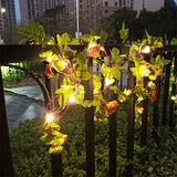 Hjemix | Kunstige vinplanter med LED-lamper for oppheng