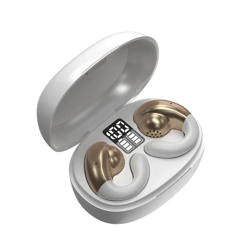 Hjemix | Super Lett Benledning Bluetooth Trådløse Sports Ørepropper Hodetelefoner