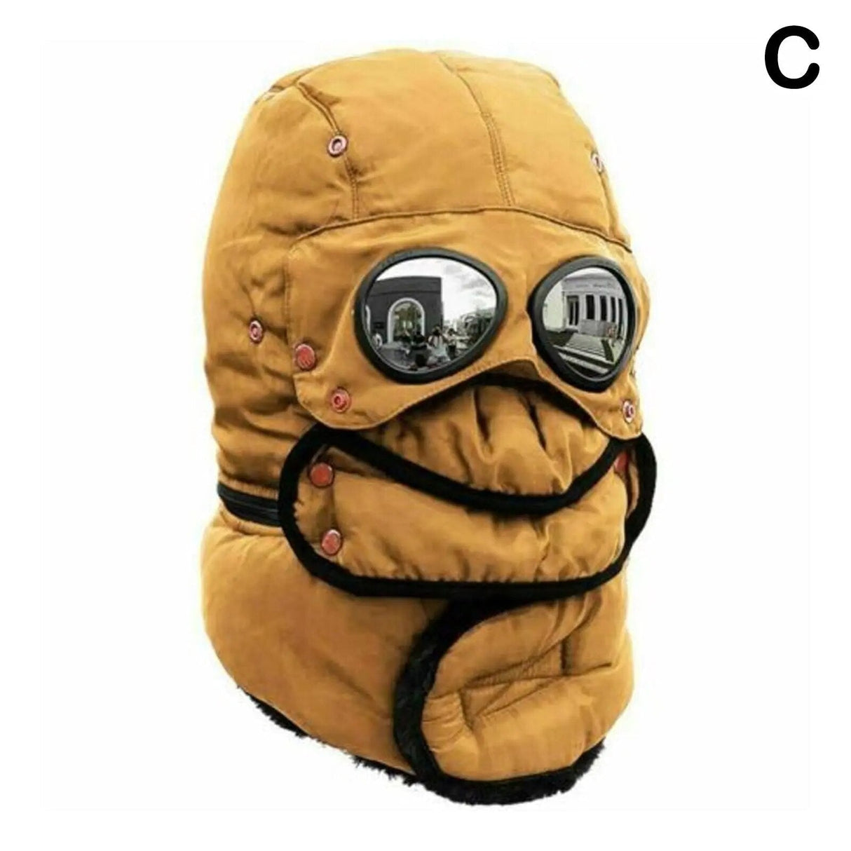 Hjemix | Polar Vision Termisk Vindbeskyttende Ansiktsdeksel Beanie