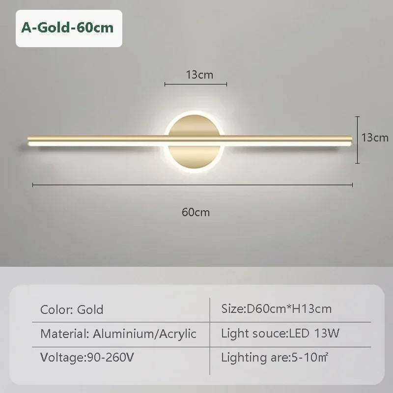 Hjemix | Modern Vegglampe - Elegant Belysning for Hvert Rom
