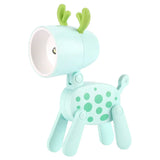 Hjemix | Søt LED Nattlampe - Mini Hund, Hjort, Dinosaur Falt Bordlampe for Barnerommet