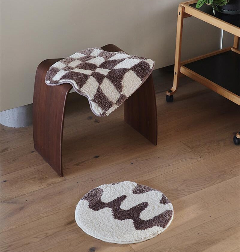 Hjemix | Bølgete Rutenett Setetrekk