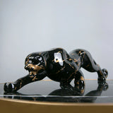 Hjemix | Elegant Jaguar Steinskulptør