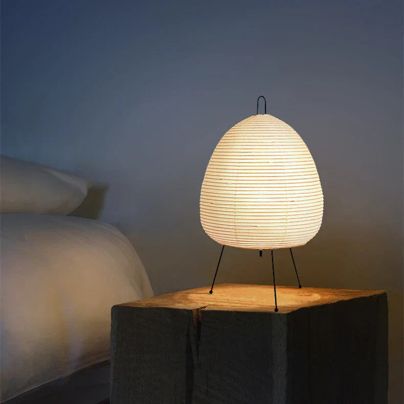 Hjemix | Moderne japanske papir lanterne bordlampe