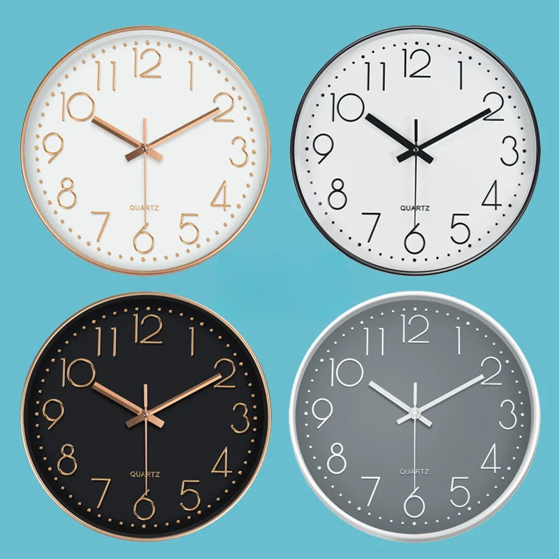 Hjemix | Moderne Minimalistisk Nordisk Veggklokke