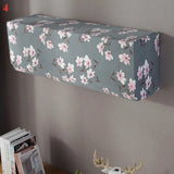 Hjemix | Polar Fleece Klimaanlegg dekning: Veggmontert anti-støv beskyttelse, lett å rengjøre polyester AC dekning for husholdningsbruk