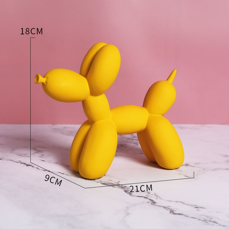 Hjemix | Luksuriøs hjemmedekor, ballonghund dekorasjon, kontorbordtilbehør, dyre dekor, moderne populær kunst, nordiske statuer