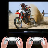 Mini Retro Spillkonsoll med 20 000 Klassiske Spill - 4K HD Utgang, Dobbelt Trådløse Kontrollere