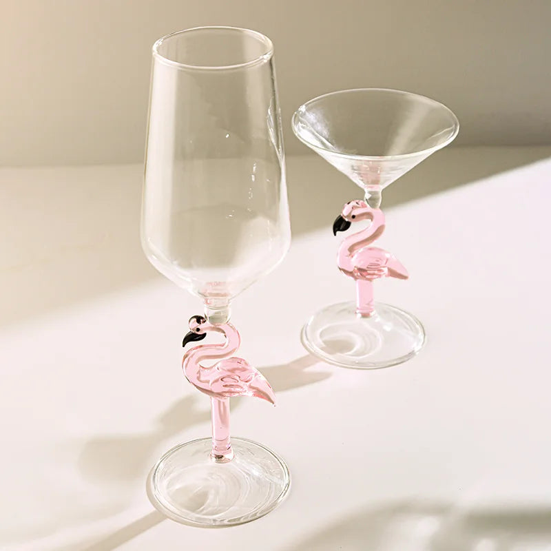 Hjemix | Flamingo Glassware