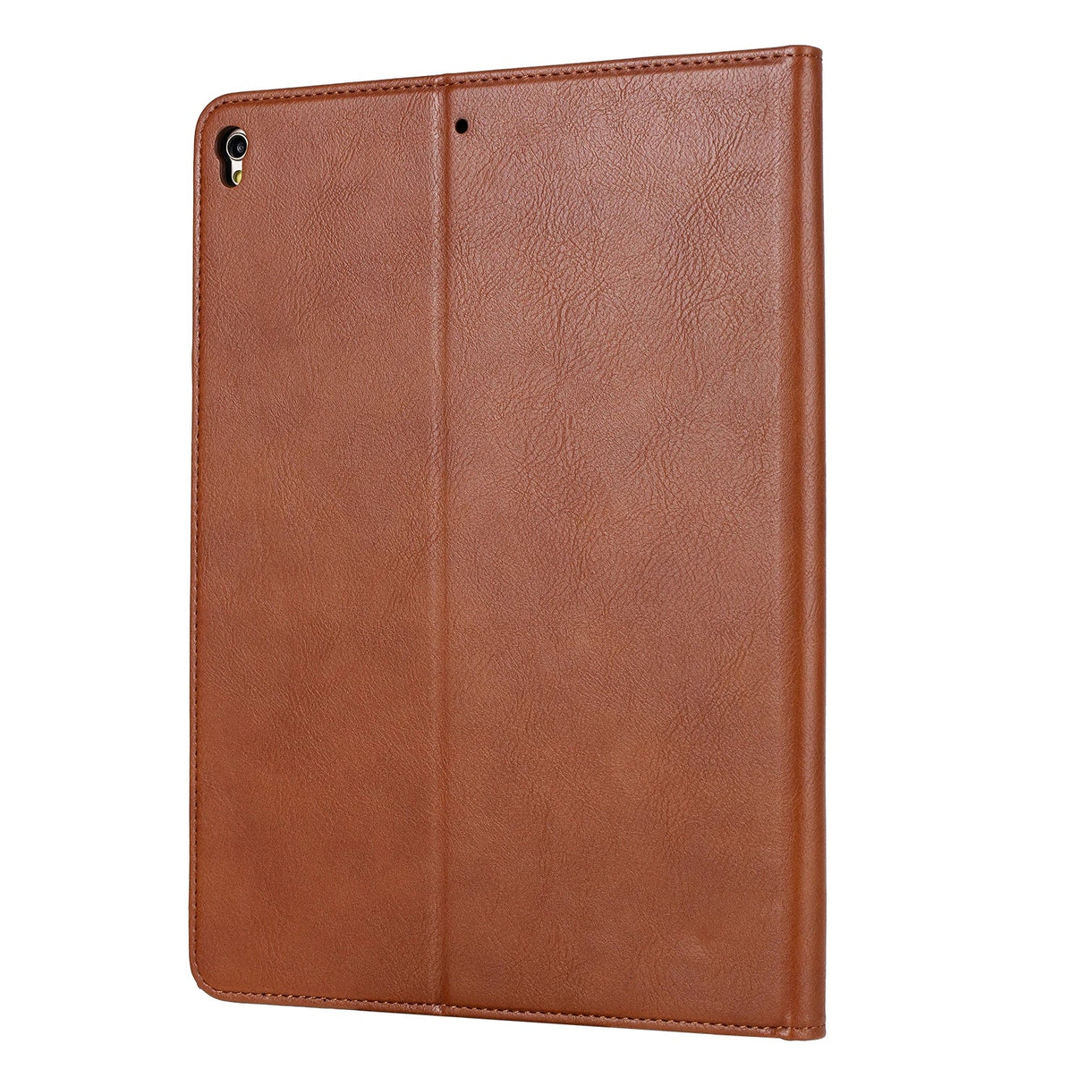Hjemix | Lær Flip Case for iPad 9.7 (2017-2018), 10.2 (7. / 8. generasjon), Air 2/3/4, Pro 9.7/10.5/11 - Vanntett, Støtsikker, Forretnings Tablet Case