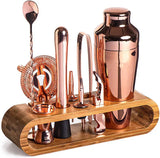 Hjemix | MixArt Metallisk Bar Sett | Elegant Cocktail og Bartender Sett | Perfekte Drikker Laget Enkelt