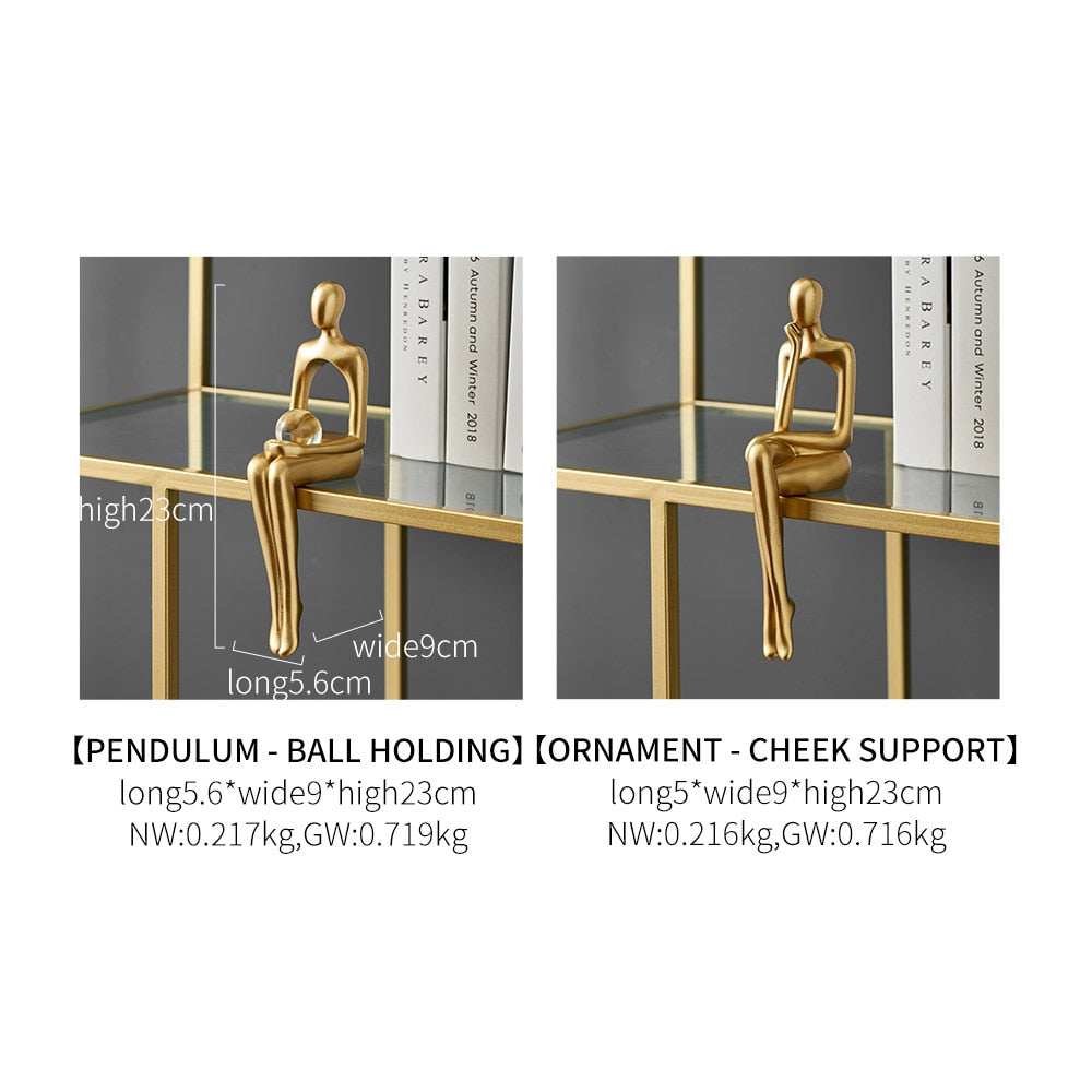 Hjemix | Moderne Figurer Abstrakt Hjem Deko Skulptur