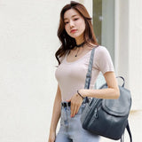 Hjemix | Lærryggsekk for Kvinner