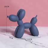 Hjemix | Luksuriøs hjemmedekor, ballonghund dekorasjon, kontorbordtilbehør, dyre dekor, moderne populær kunst, nordiske statuer
