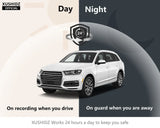 Hjemix | Q08 1080P Dash Cam med G-sensor - 170° Vidvinkelobjektiv & Super Nattseing