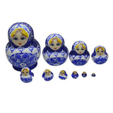 Hjemix | 10 stykker/sett med tre russiske matryoshka dukker
