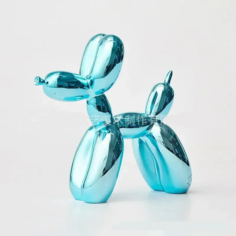 Hjemix | Nordisk Ballonghund Skulptur Harpiks Dyreskulptur Kunst Skulpturer og Figurer Håndverk Hjem Innredning Rom Desktop Tilbehør
