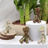 Hjemix | Cartoon Stor Miniature Figur: Lekfull Kontor Dekorasjon