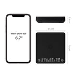 Hjemix | SearchPean Tiny/Tiny2s Espresso Kaffekjøkkenvekt, Mini Smart Timer, USB, 2 kg/0.1 g/oz/ml, gratis frakt, gave til mann og kvinne