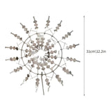 Hjemix | Unik solcelledrevet kinetisk metall vindmølle spinner - Magiske vind samlere for patio, hage, plen utendørs dekorasjon