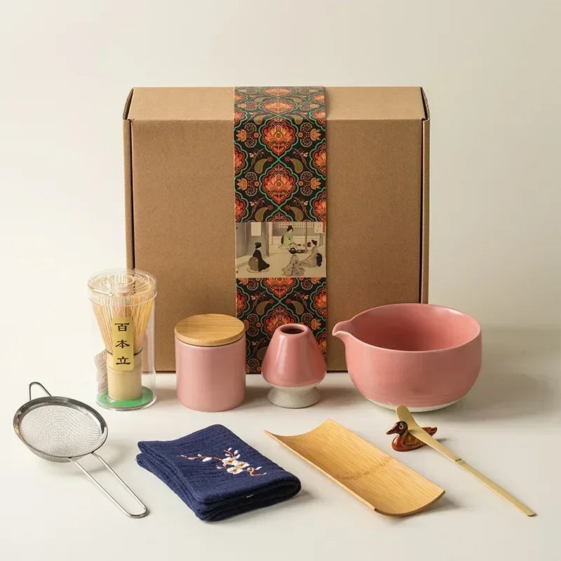 Hjemix | 9-delt japansk matcha te sett