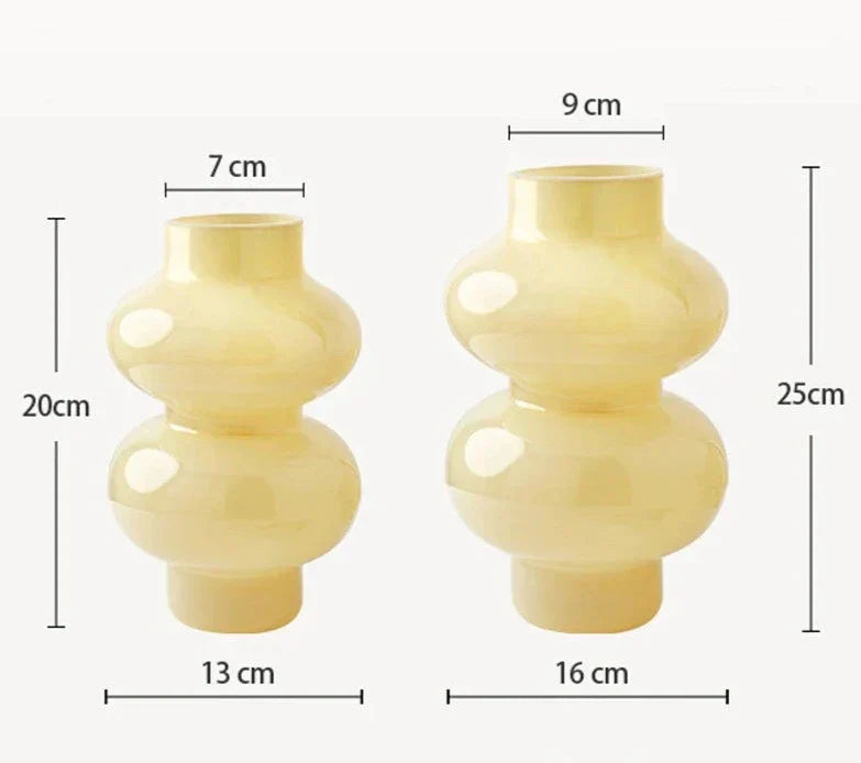 Hjemix | Chubby 2-trinns glassvase