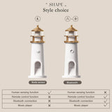 Hjemix | Lighthouse Ambient lys Bluetooth Musikk Dimmer Projektion