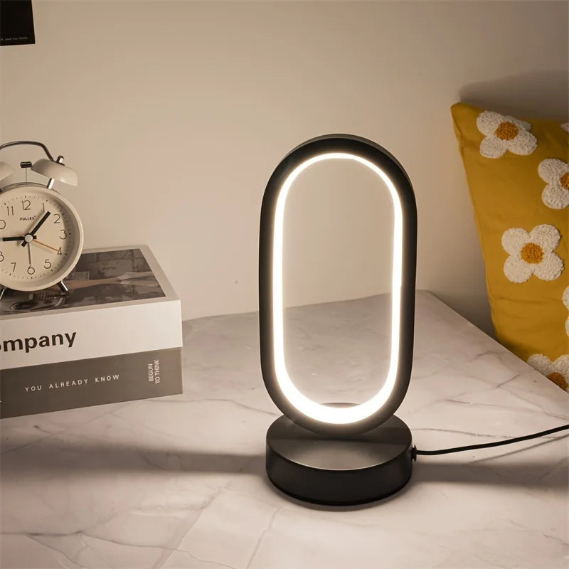 Hjemix | | Moderne U-formet LED bordlampe