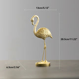 Hjemix | Nordisk Flamingo Figur Figur Statue Skulptur Stue Kontor Bryllup Fest Ornamenter Hjem Dekorasjon Tilbehør