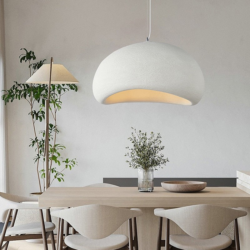 Hjemix | Japansk Wabi-Sabi Modern Minimalist Spisestue Kromelys Stue & Soverom Bar Hengende Dekorasjon Lampe