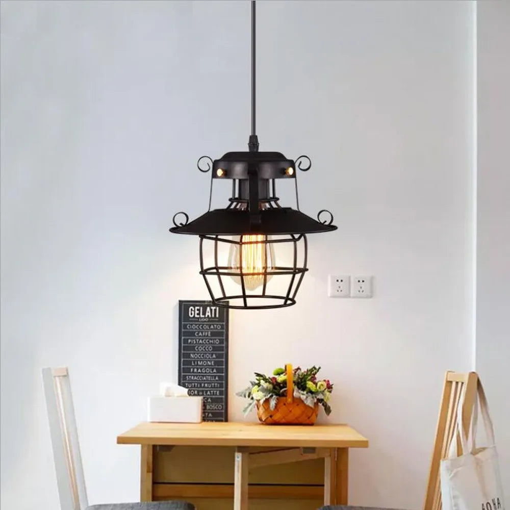Hjemix | Norah Retro-Industriell Pendellampe