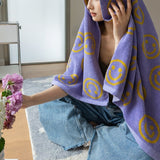 Hjemix | Dobbeltsidig Smiley Håndkle