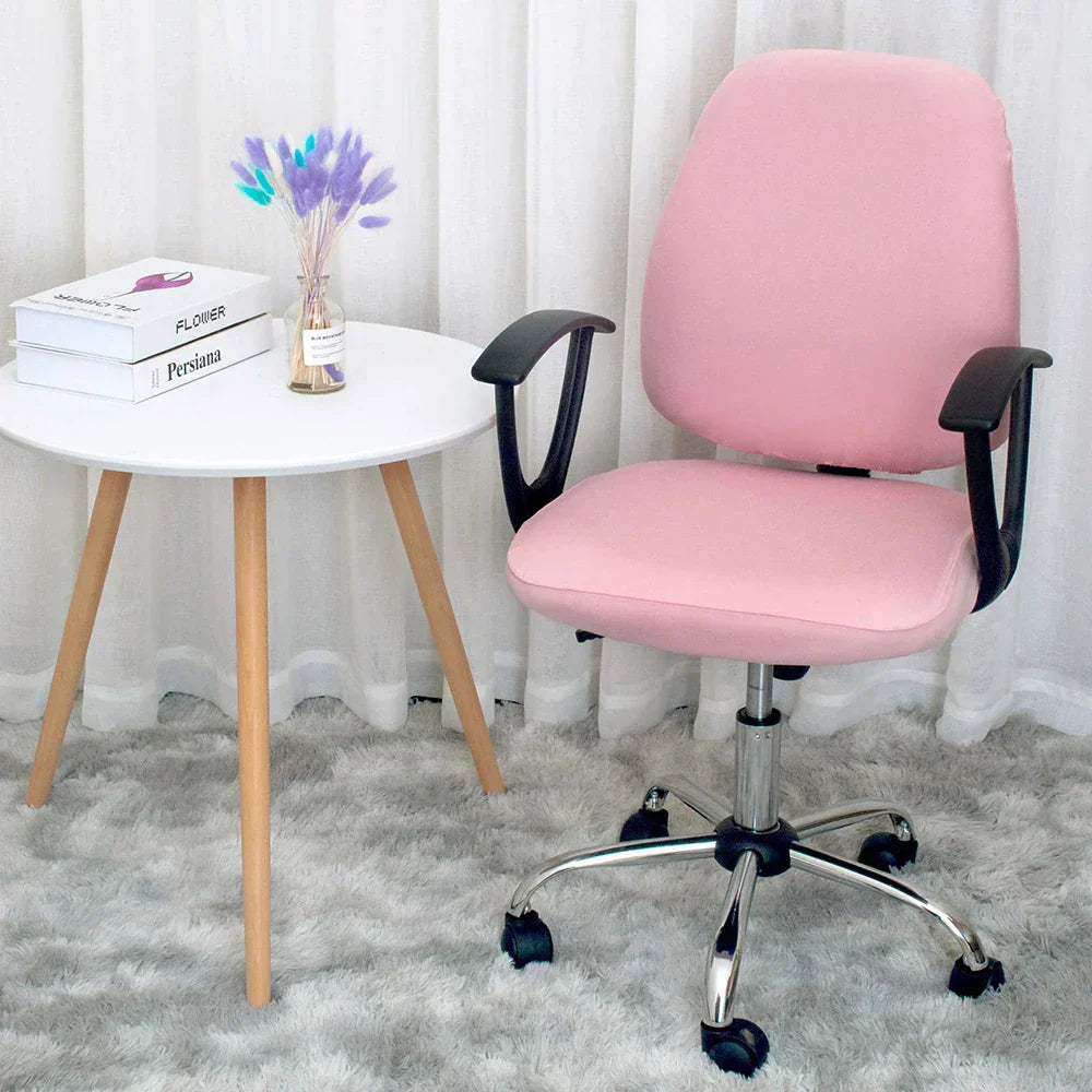 Hjemix | 2-delte Split Kontor Rose Stoltrekk