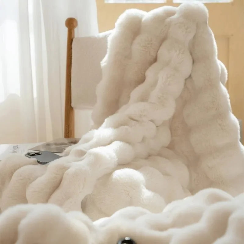 Hjemix | PlushCozy | Faux Fur Vinterteppe