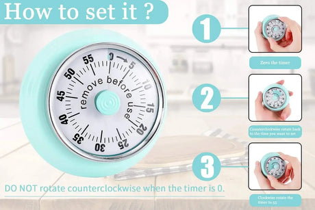 Hjemix | Magnetisk Kjøkkentimer