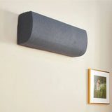 Hjemix | Polar Fleece Klimaanlegg dekning: Veggmontert anti-støv beskyttelse, lett å rengjøre polyester AC dekning for husholdningsbruk