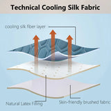 Hjemix | Ultra Cooler Lateks Vaskbar Komfortabel Lese Ryggstøtte