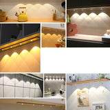 Hjemix | Royelux Oppladbar LED Kjøkkenlys - Bevegelsessensor, Dimmbar, USB Lading