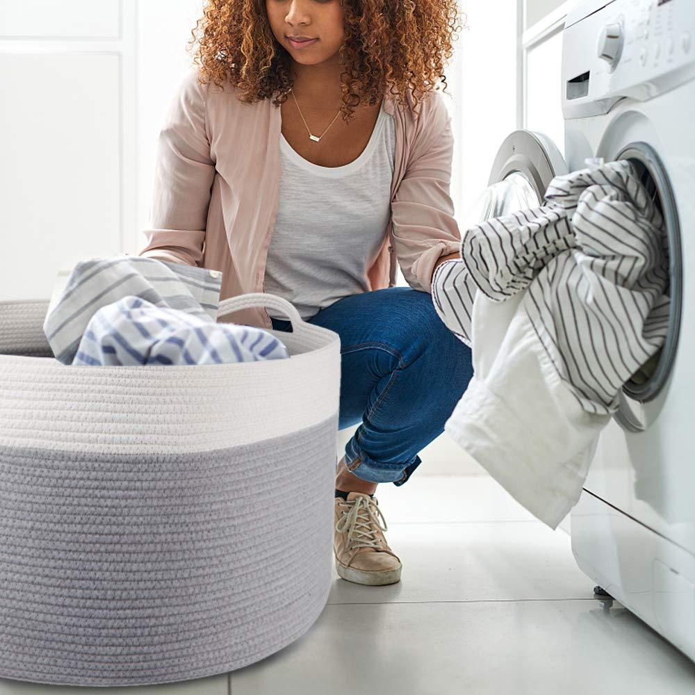 Hjemix | Stor Tau Tak Oppbevaringskurv